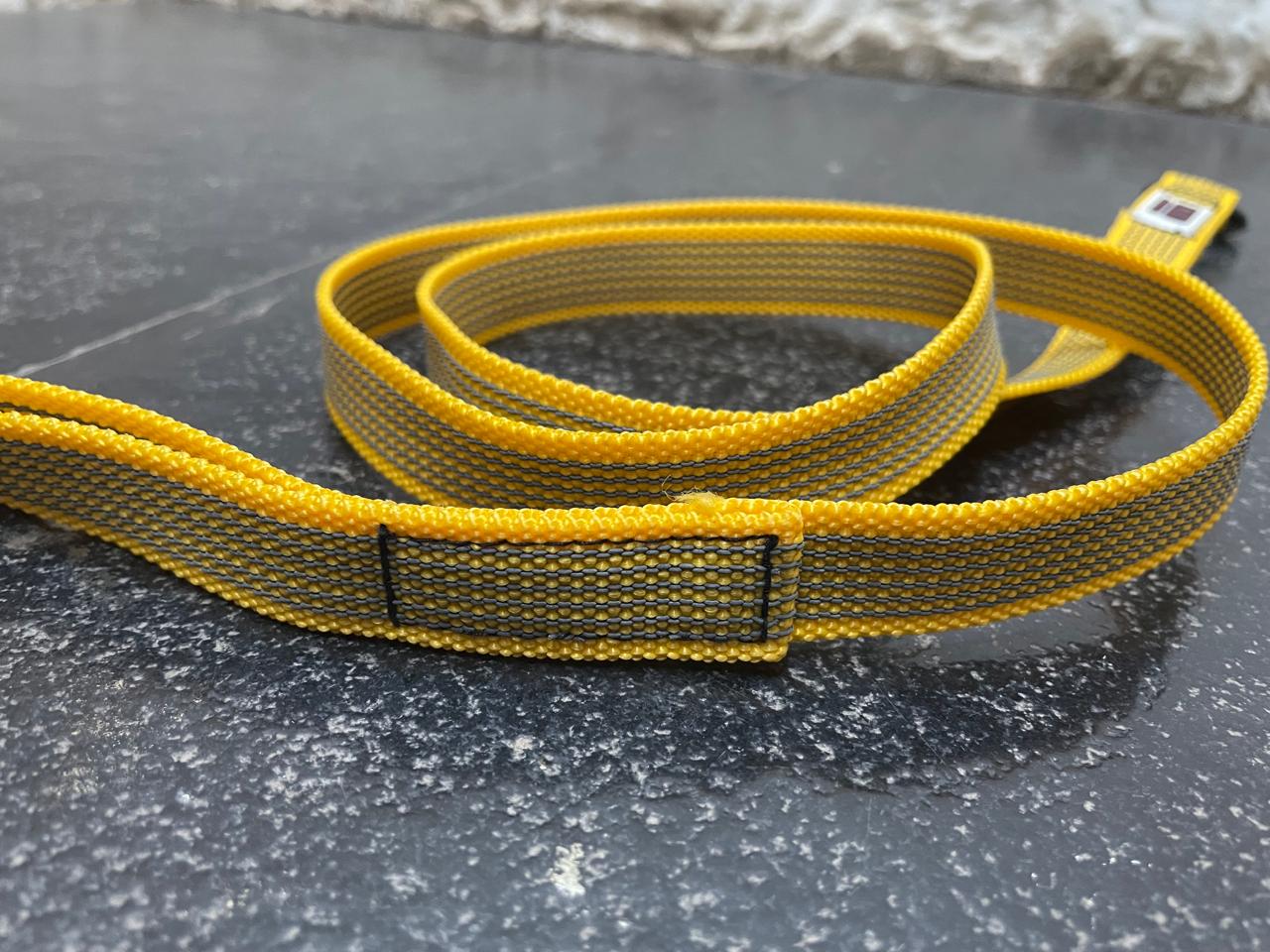 Rubber Grip Leash - Yellow