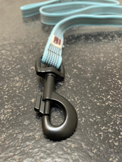 Rubber Grip Leash - Light Blue